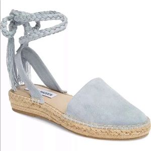 Mesa Coastal Cottage Western Coquette Colorful tie rope flats sandals pastel
